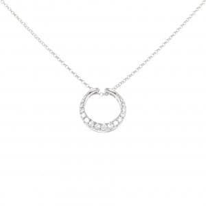 K18WG ダイヤモンド ネックレス 0.29CT