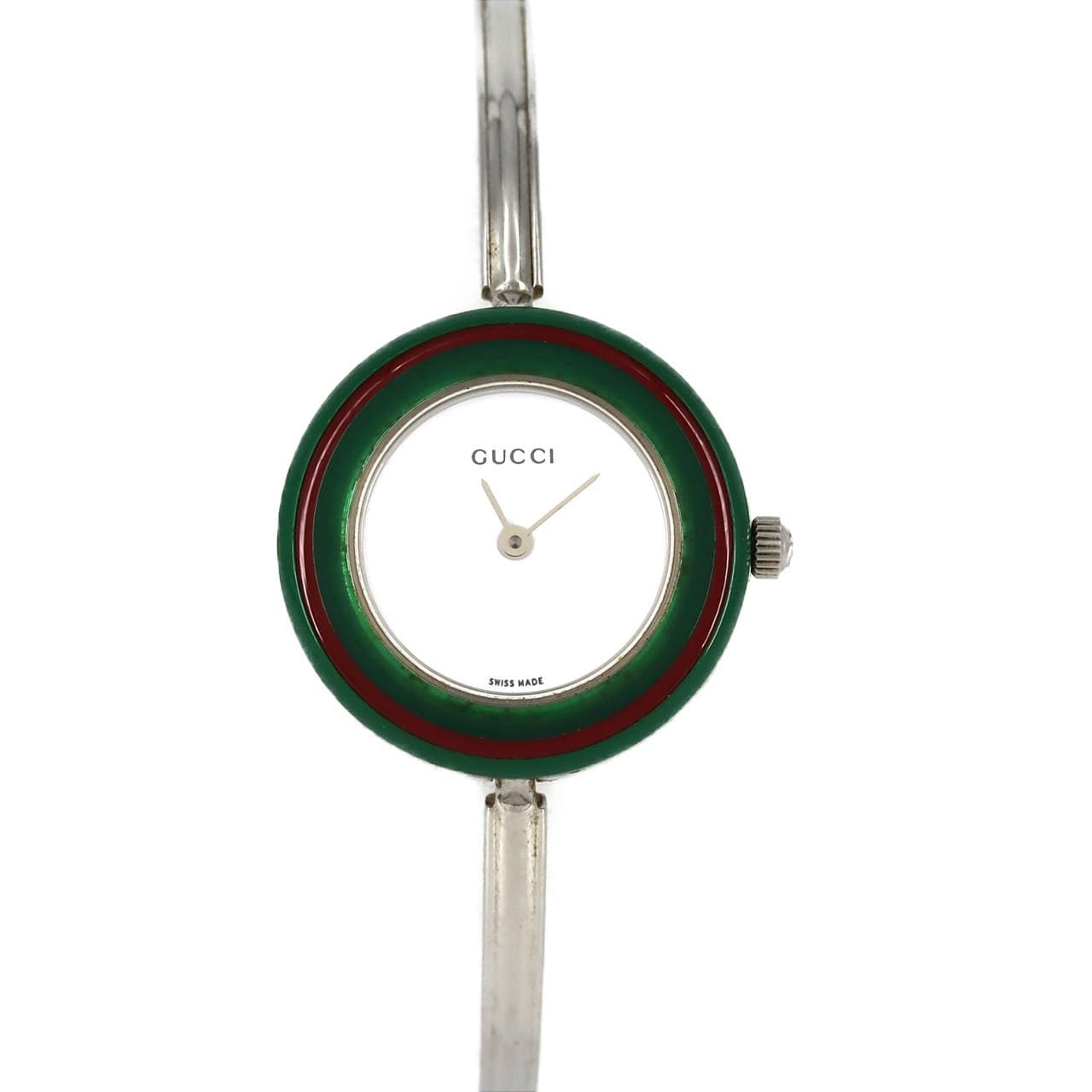 グッチ チェンジリング Mサイズ 11/12.2L SS クォーツ