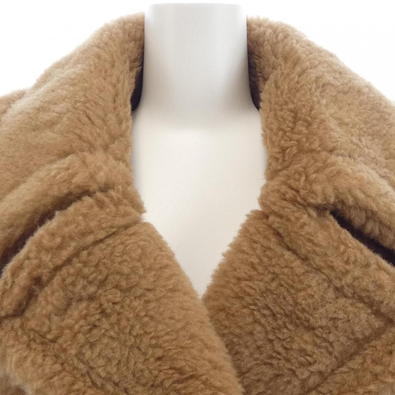 マックスマーラ Max Mara NEWABAVO テディベア ケープ
