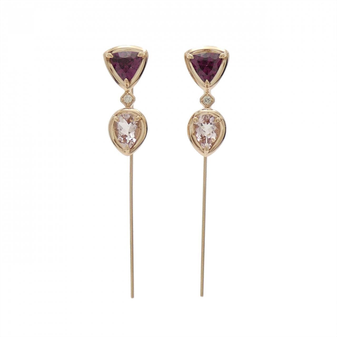 ヴェレッタ オッターヴァ カラーストーン ピアス