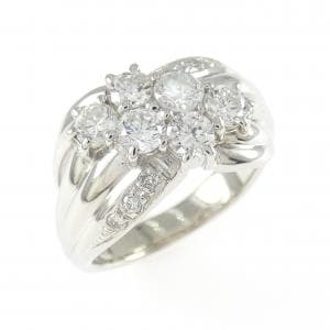 PT900 ダイヤモンド リング 1.01CT