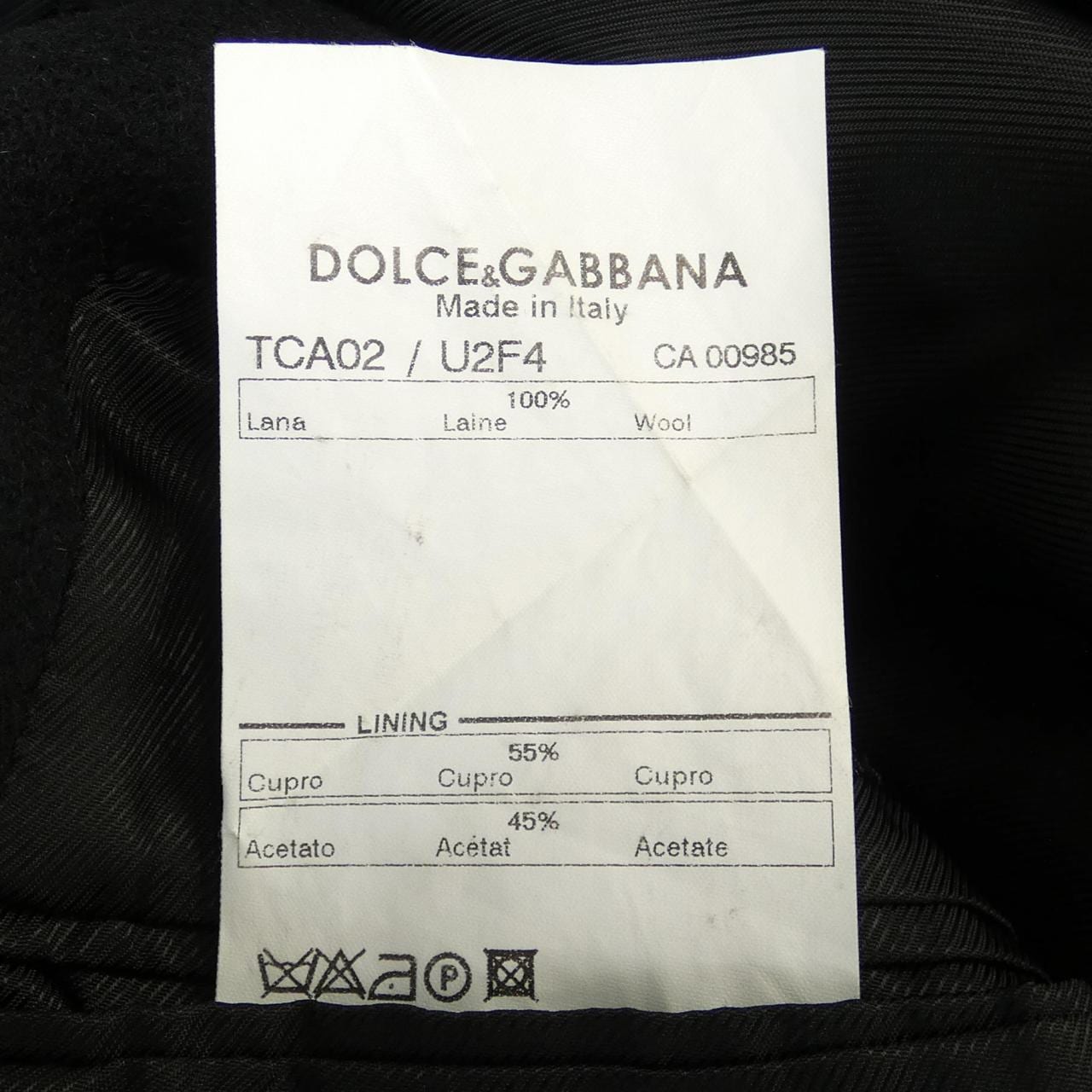 ドルチェアンドガッバーナ DOLCE&GABBANA コート