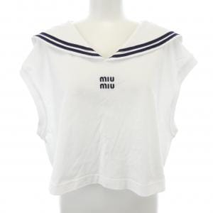 ミュウミュウ MIU MIU セーラーカラートリミング MJT689 S000 14EM トップス