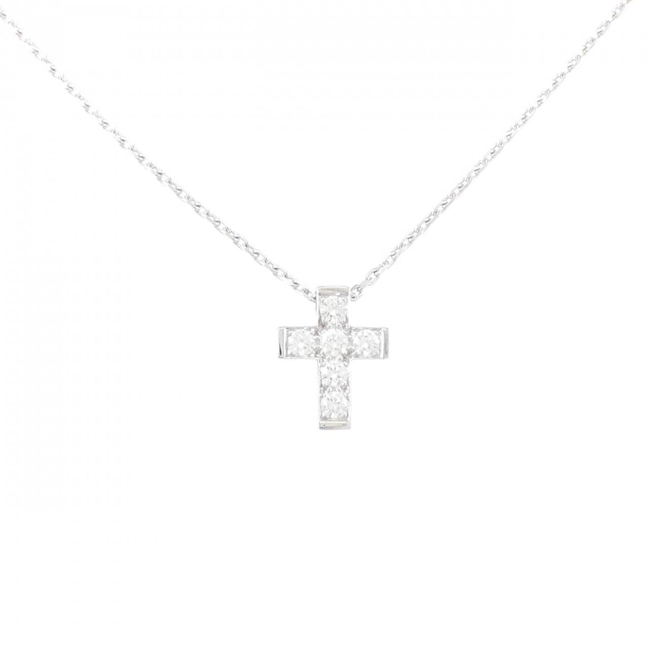 Van Cleef & Arpels Cross Diamond Necklace