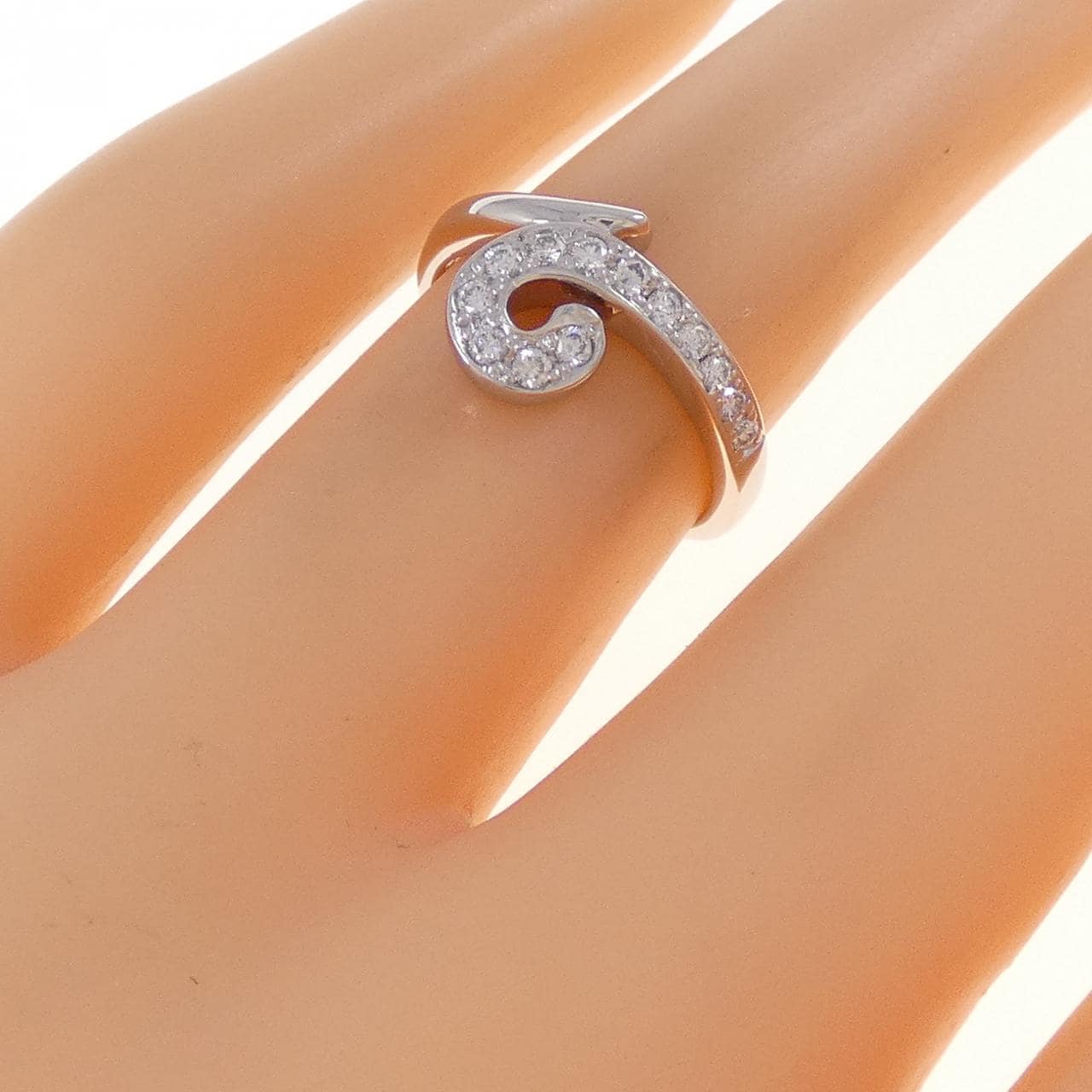 PT900 ダイヤモンド リング 0.16CT