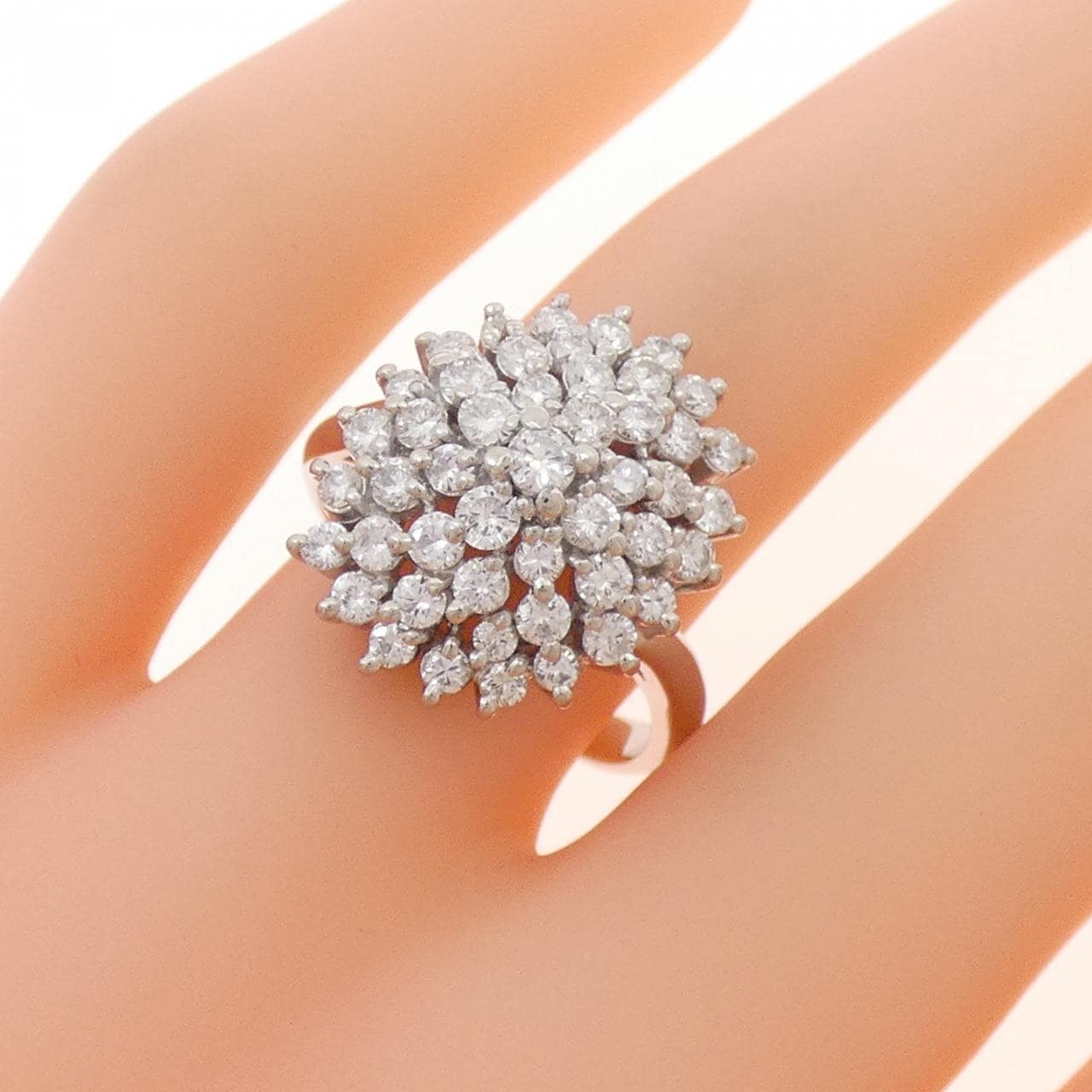 PT900 ダイヤモンド リング 1.22CT