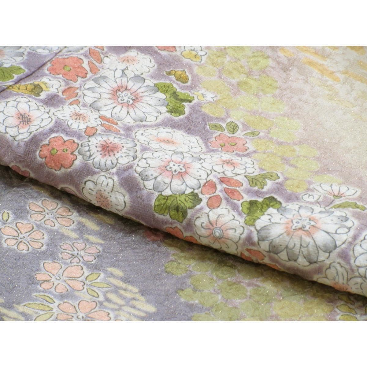 訪問着　友禅加工ボカシ染