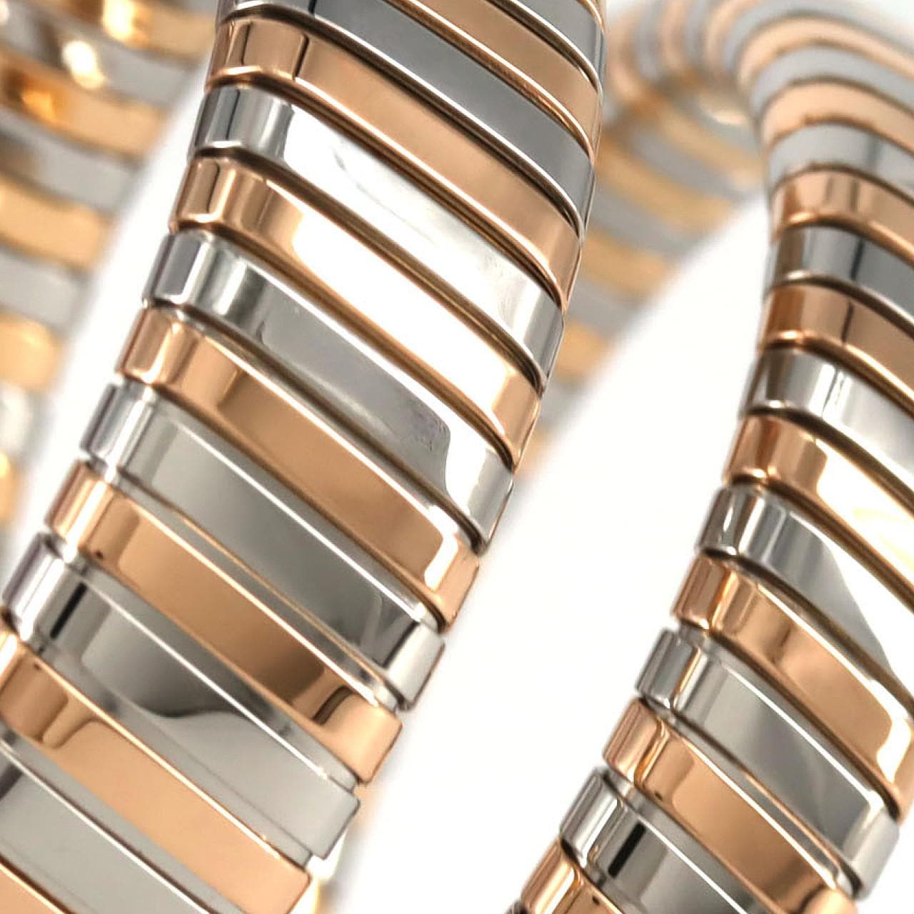 ブルガリ セルペンティトゥボガス Mサイズ PGコンビ/D SP35SPG/SP35BSPGD.2T SSxPG クォーツ