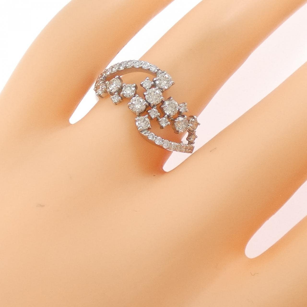 PT950 ダイヤモンド リング 1.00CT