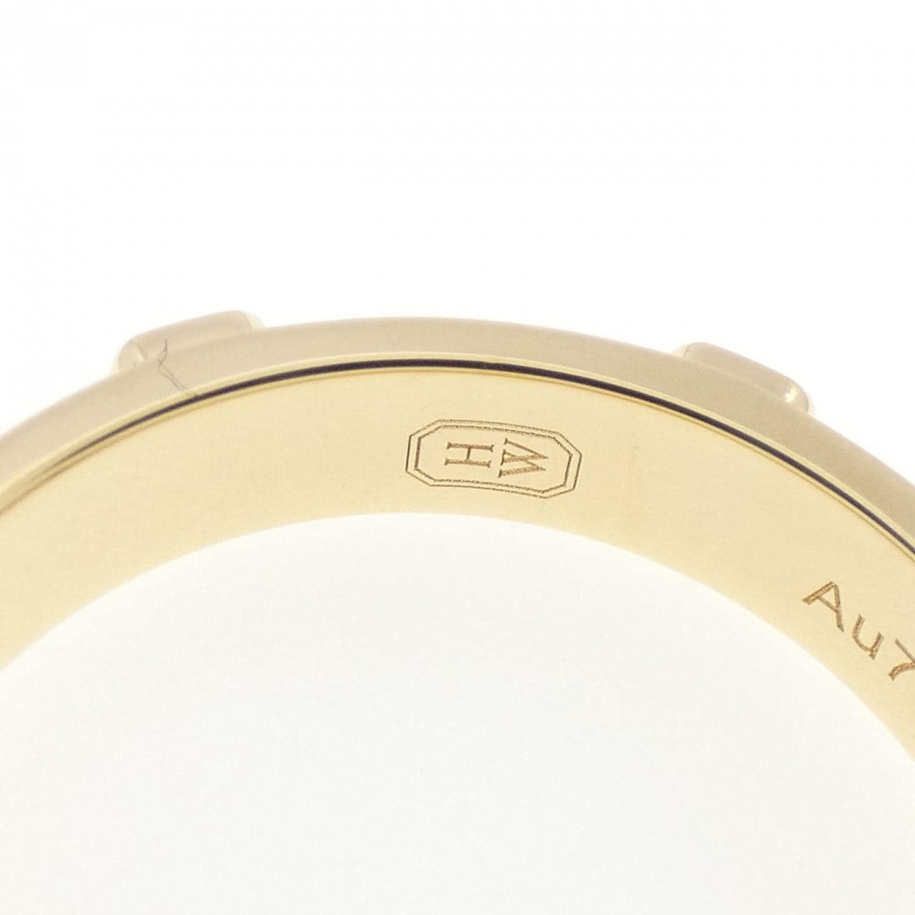 ハリーウィンストン HWロゴ リング