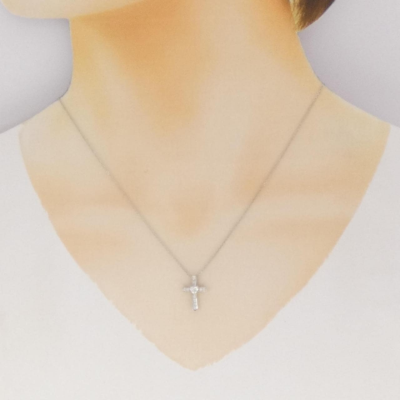 スタージュエリー ダイヤモンド ネックレス 0.23CT