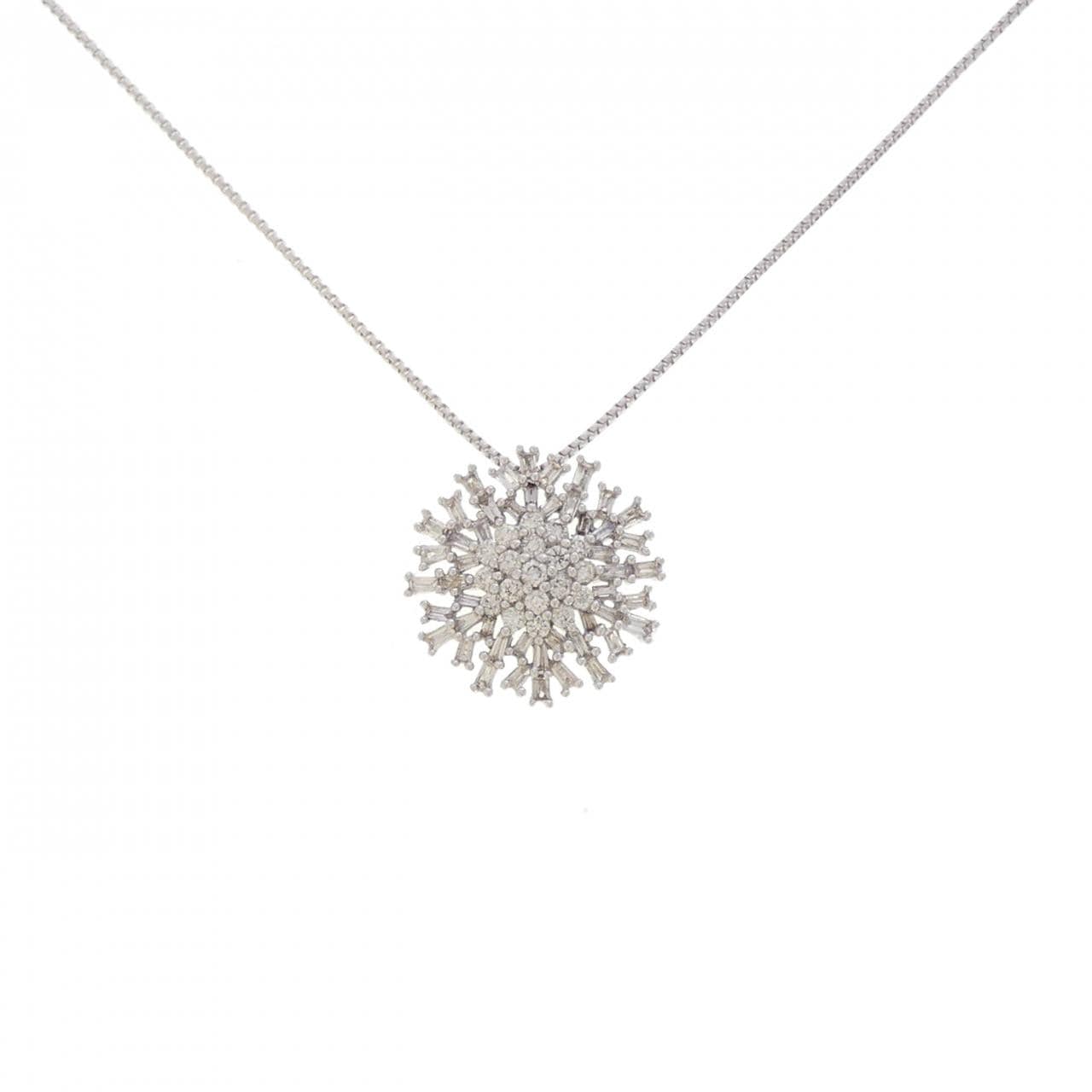 ジーエスティービー ダイヤモンド ネックレス 0.45CT