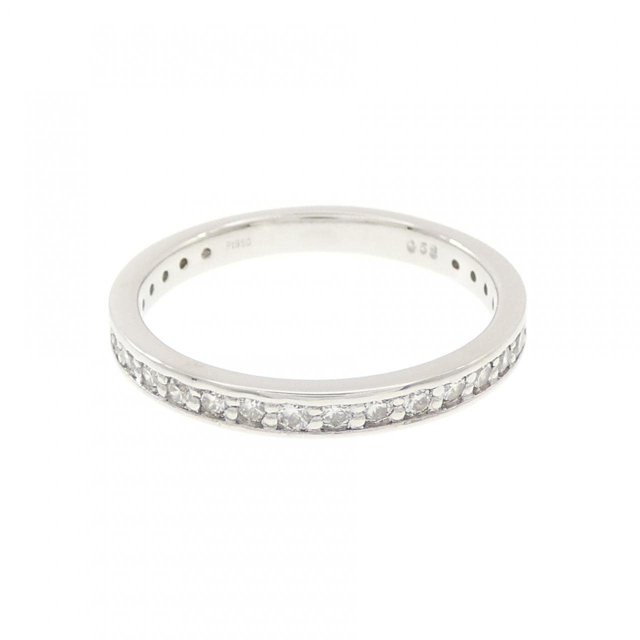 PT950 フルエタニティ ダイヤモンド リング 0.53CT