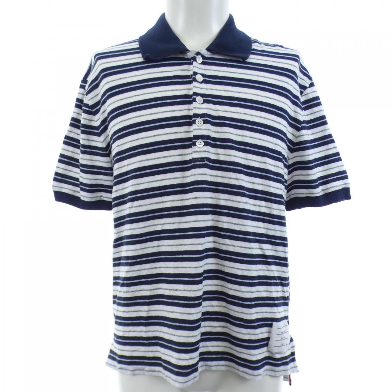 トムブラウン THOM BROWNE MJP191A-J0120 ポロシャツ