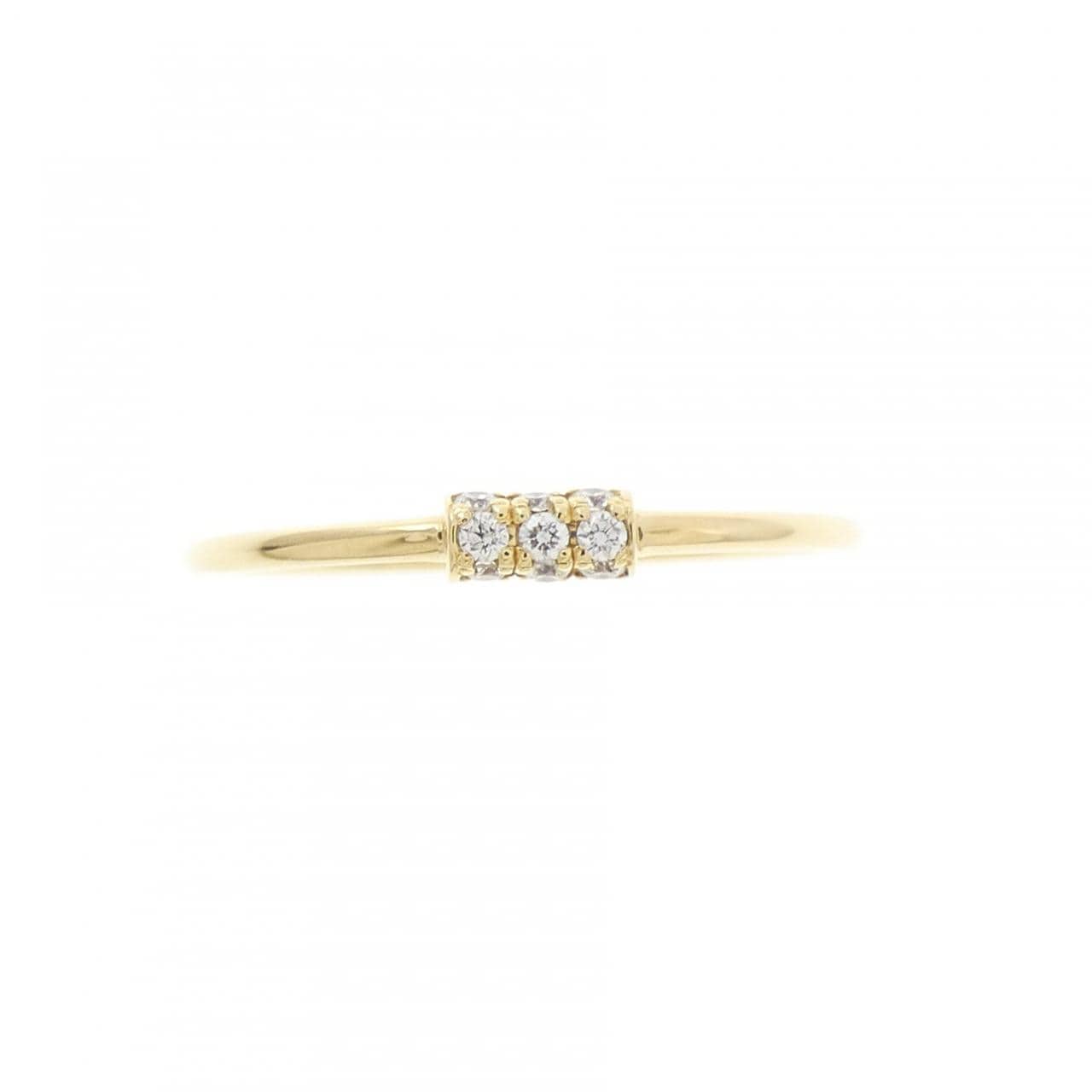 アーカー ホワイトナイトファイン リング 0.05CT