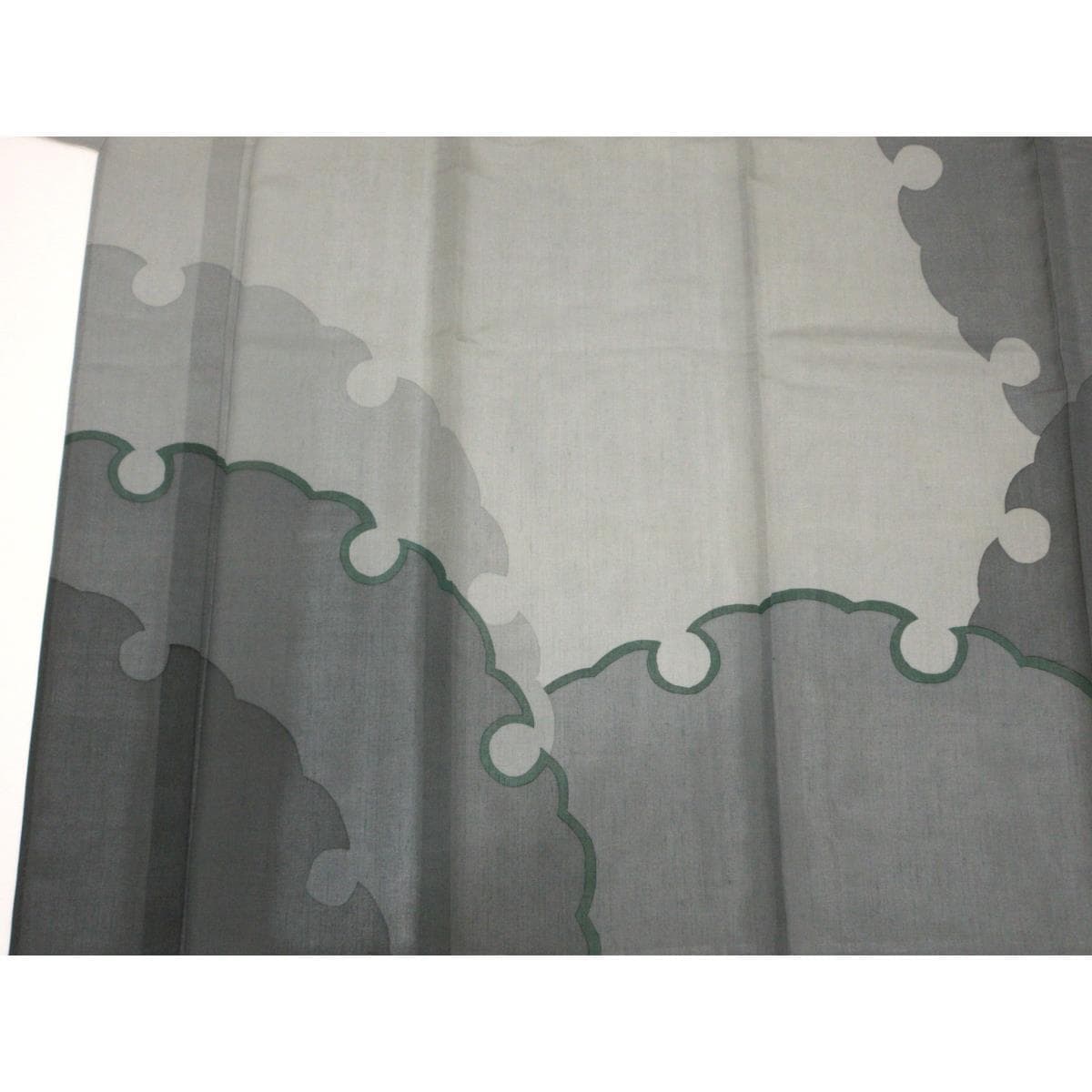 [Unused items] Single layer, silk-woven visiting kimono, Yuzen processing