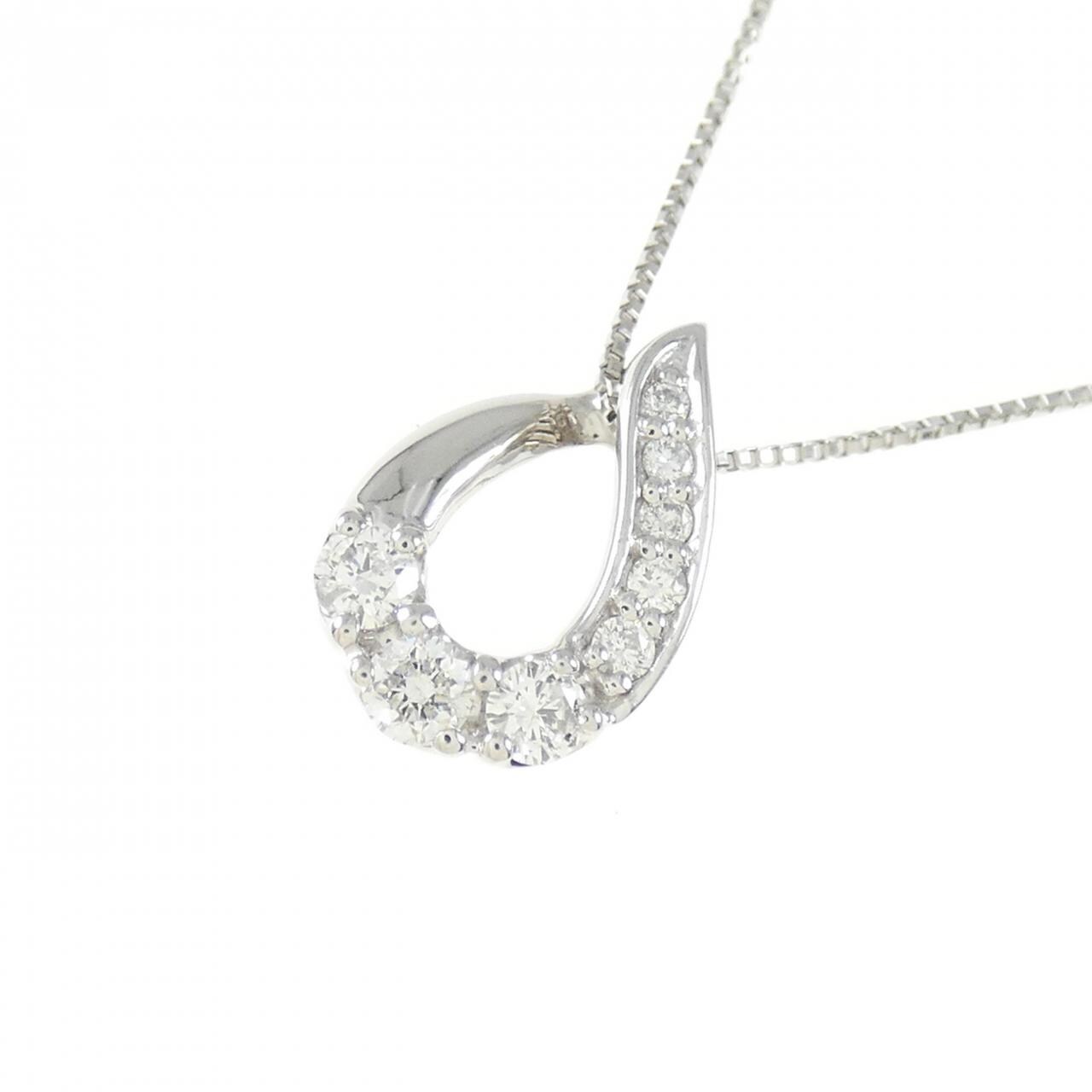 PT ダイヤモンド ネックレス 0.20CT