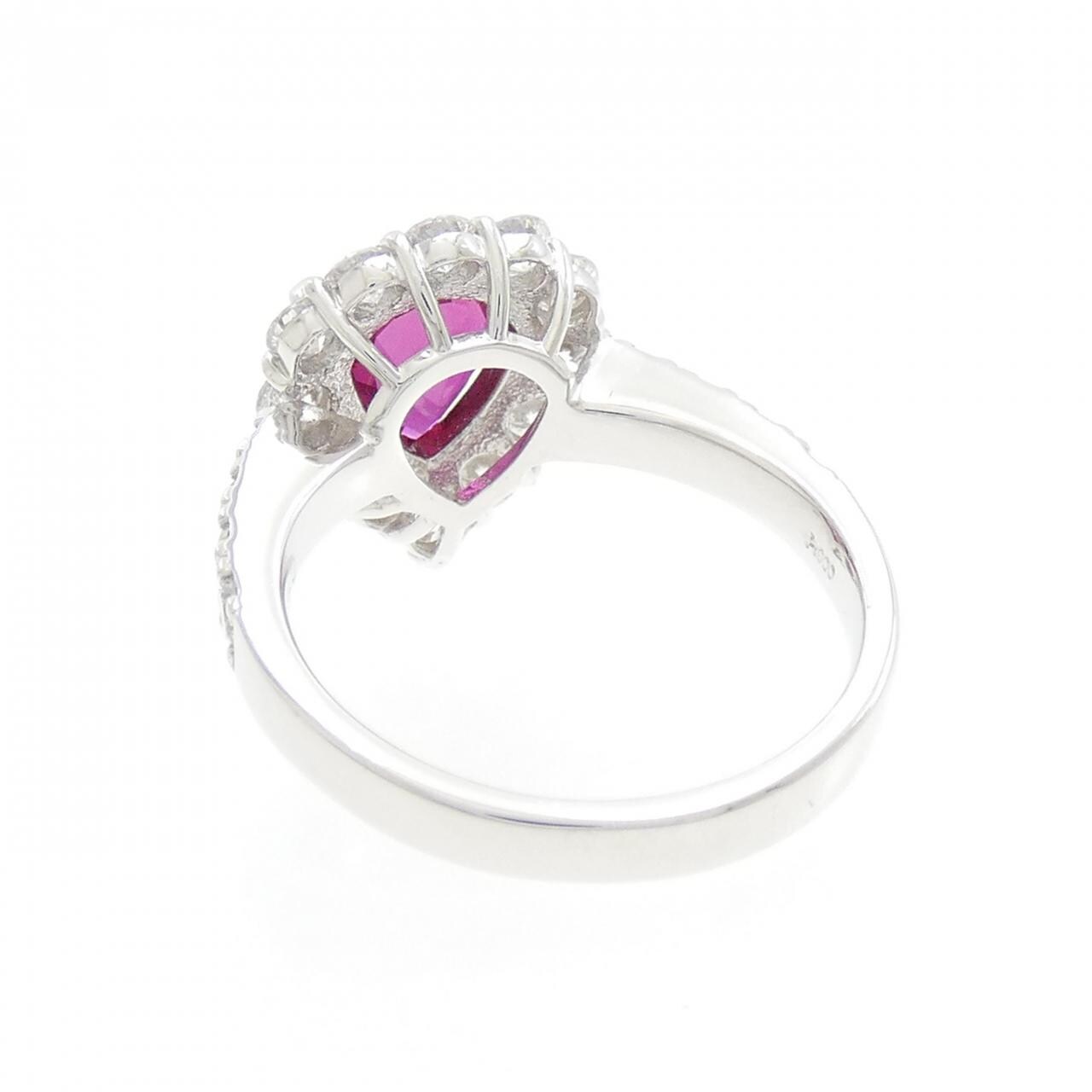 PT900 ルビー リング 1.45CT タイ産