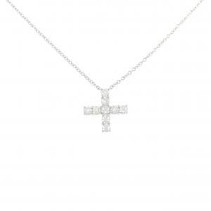 ハリーウィンストン ミニクロス ネックレス