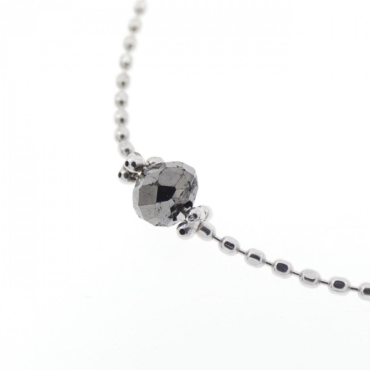 K18WG ダイヤモンド ネックレス 1.5CT