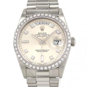 ロレックス デイデイト 18346A. PT 自動巻 X番