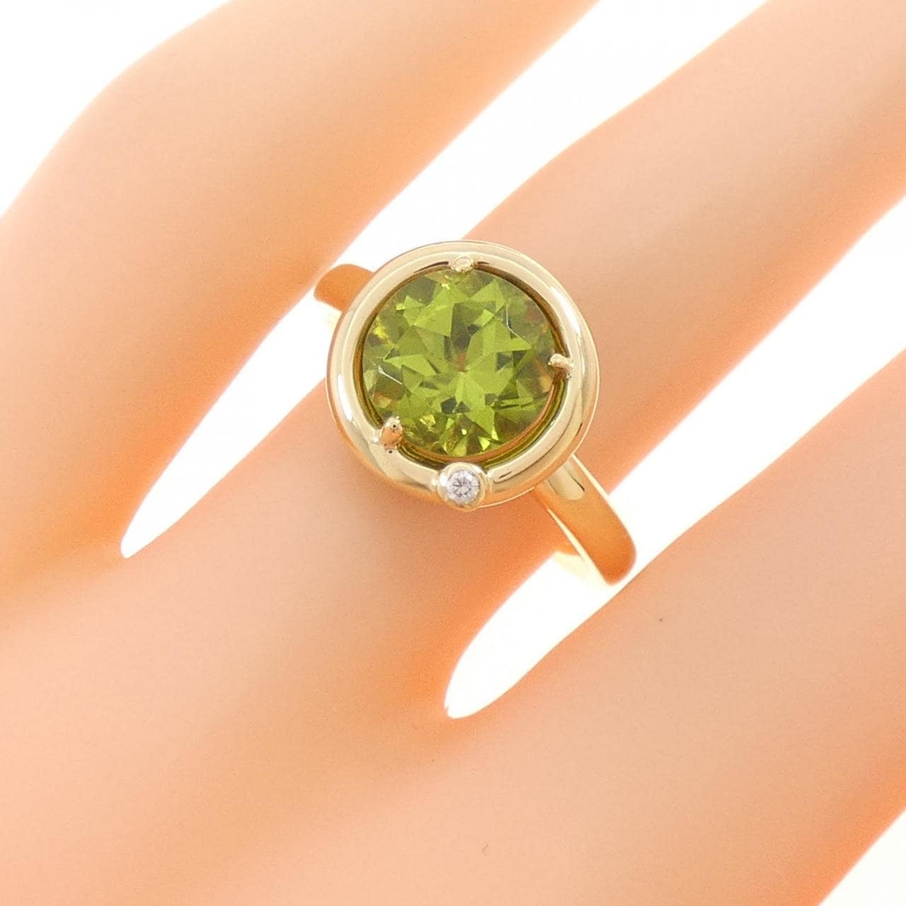 ポンテヴェキオ ペリドット リング