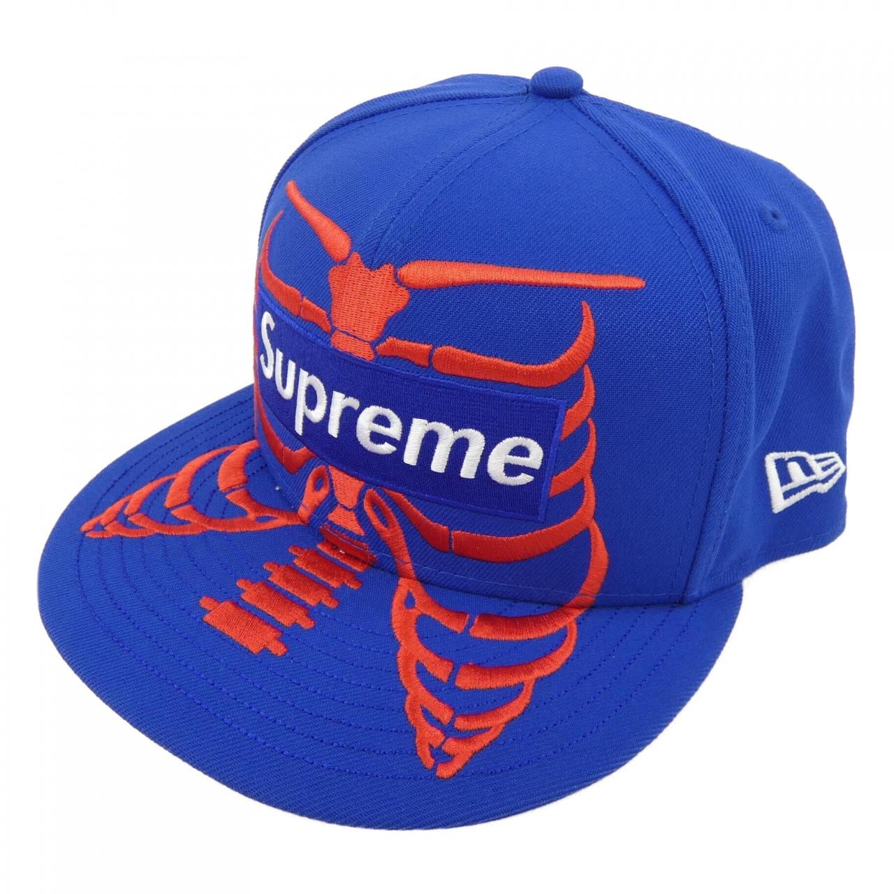 シュプリーム SUPREME NEW ERA BONES BOX LOGO キャップ