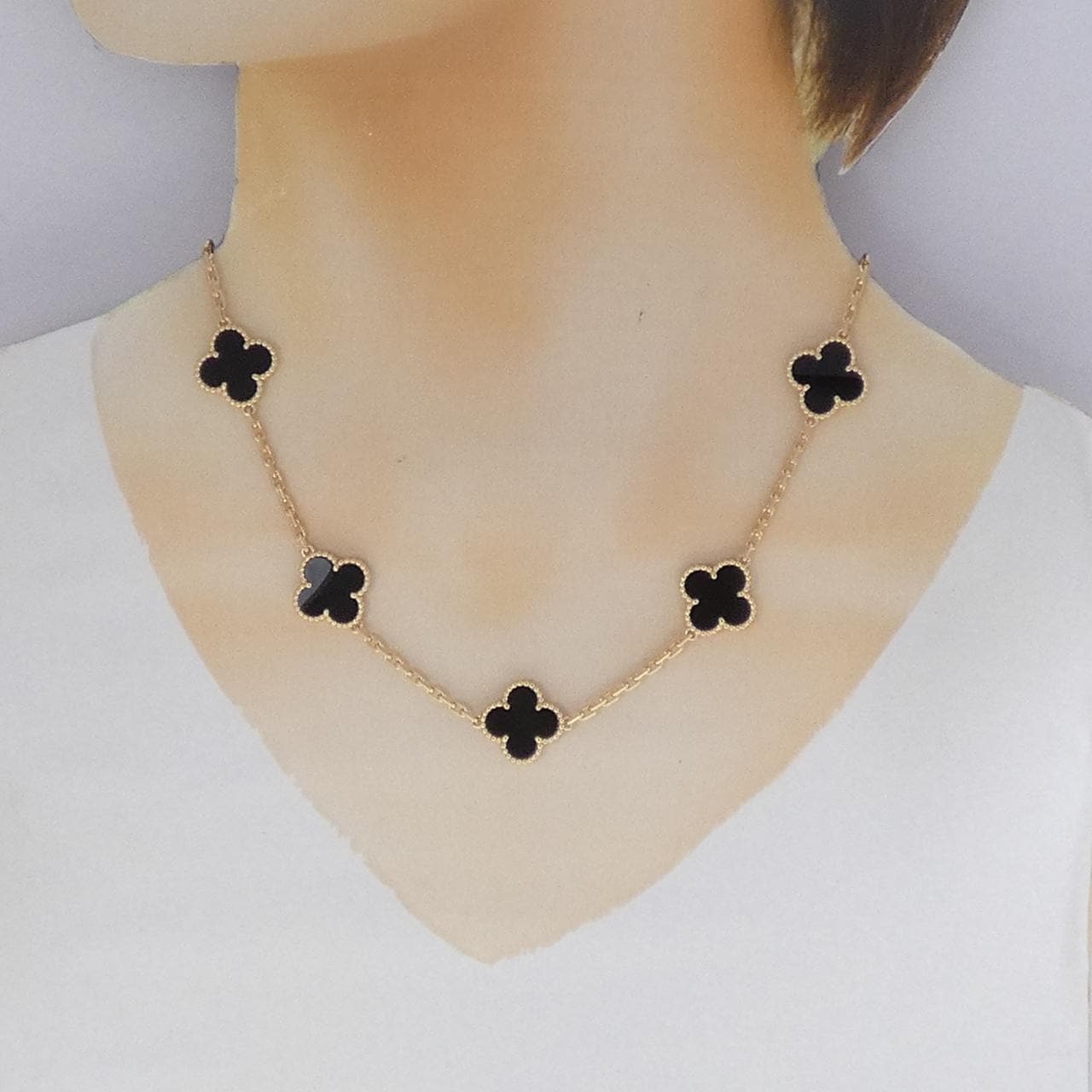 ヴァンクリーフ&アーペル ヴィンテージアルハンブラ 10モチーフ ネックレス