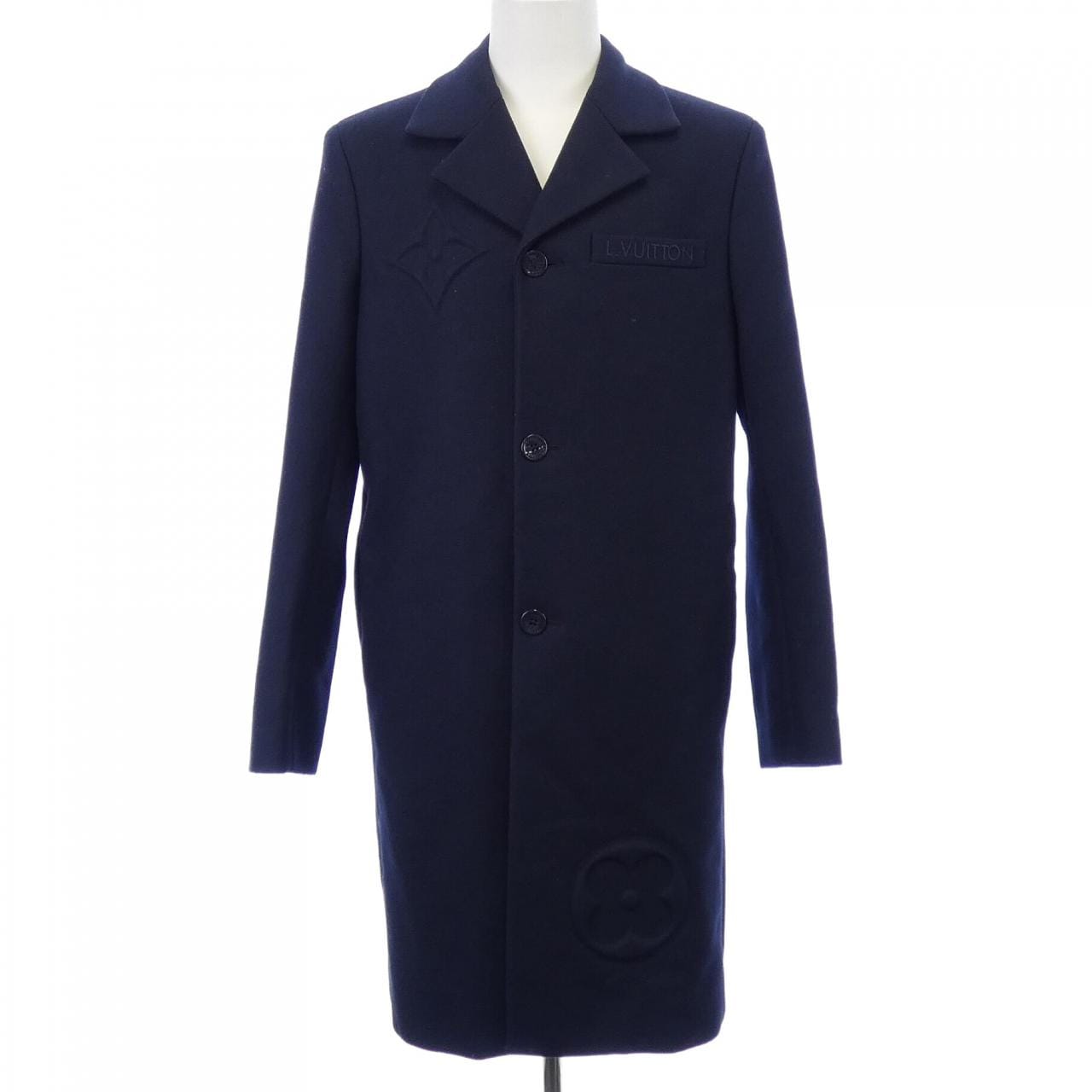 ルイヴィトン LOUIS VUITTON LVSEフラワーエンボスコート HMC40EVPQ コート