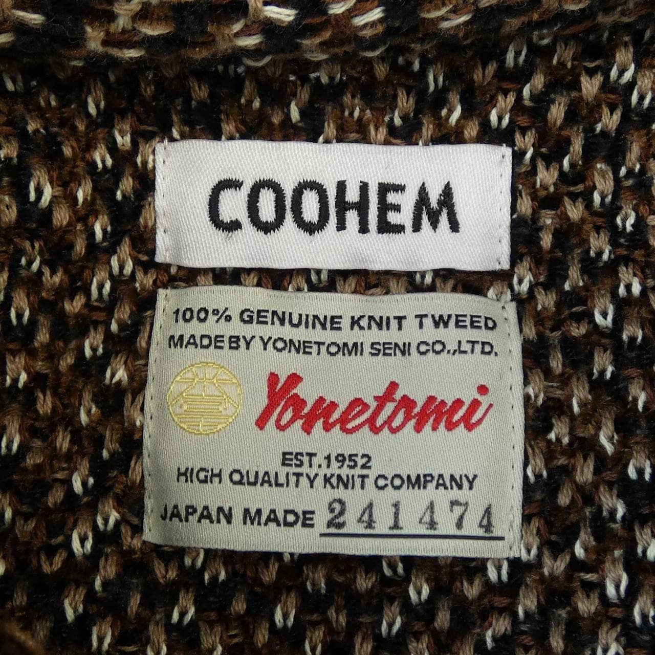 コーヘン Coohem 241474 ジャケット