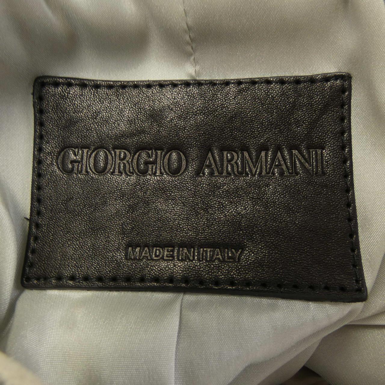 Giorgio Armani GIORGIO ARMANI leather jacket