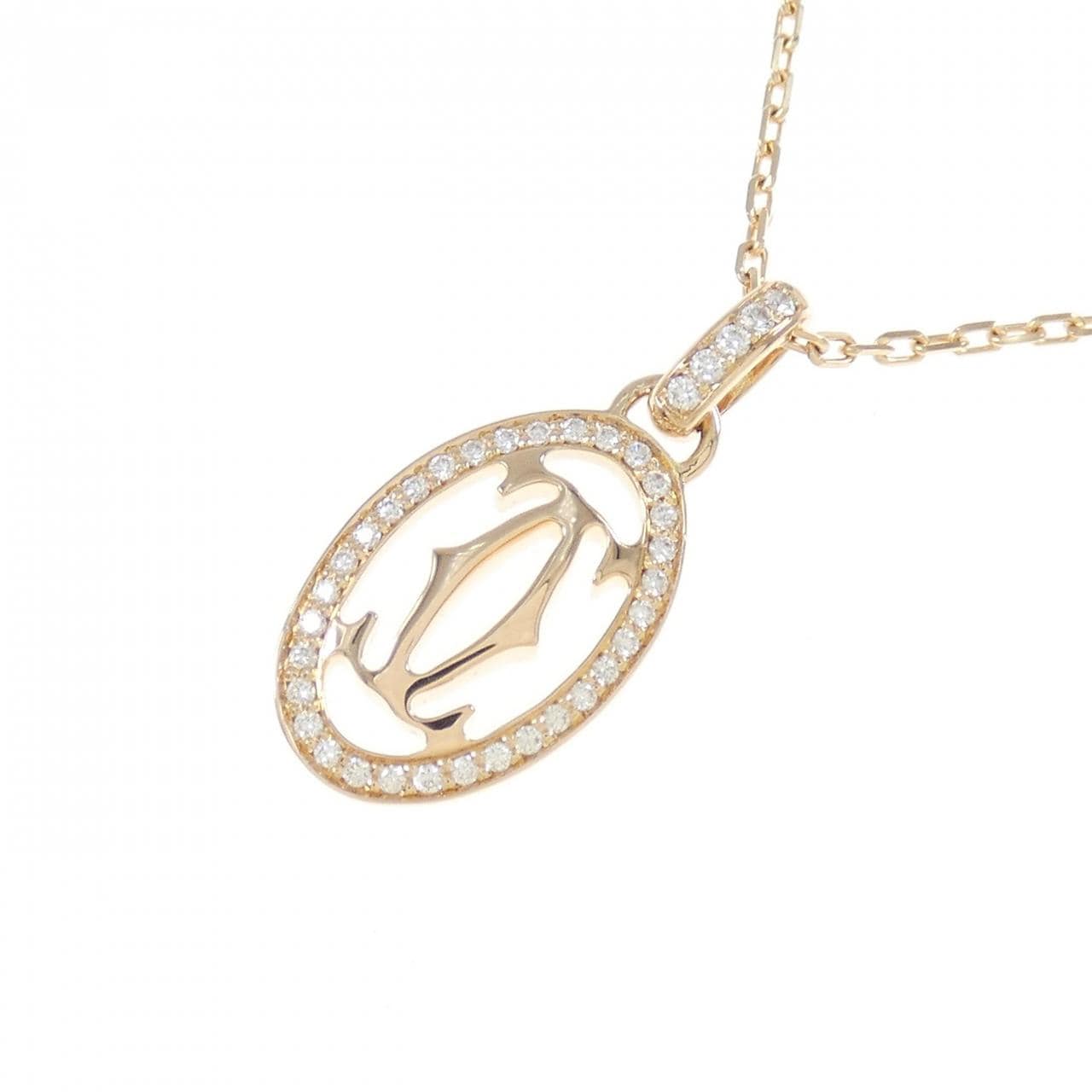 Cartier logo necklace