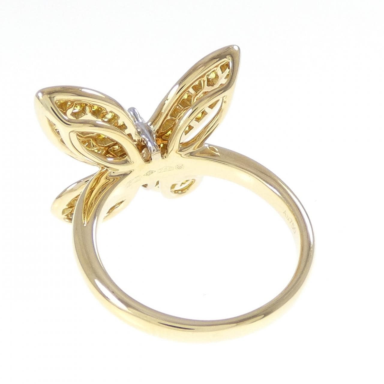 グラフ パヴェバタフライ リング