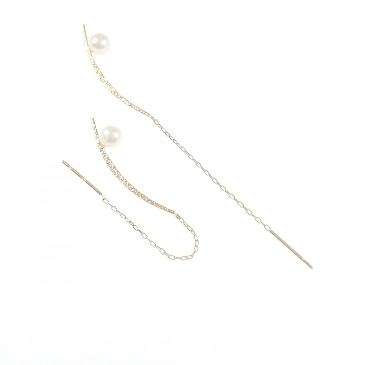 K10PG Akoya珍珠耳環 4.1毫米