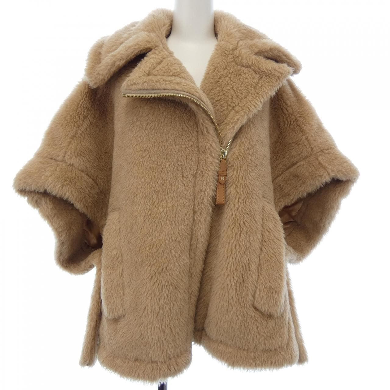 マックスマーラ Max Mara 473625 テディベア ケープ
