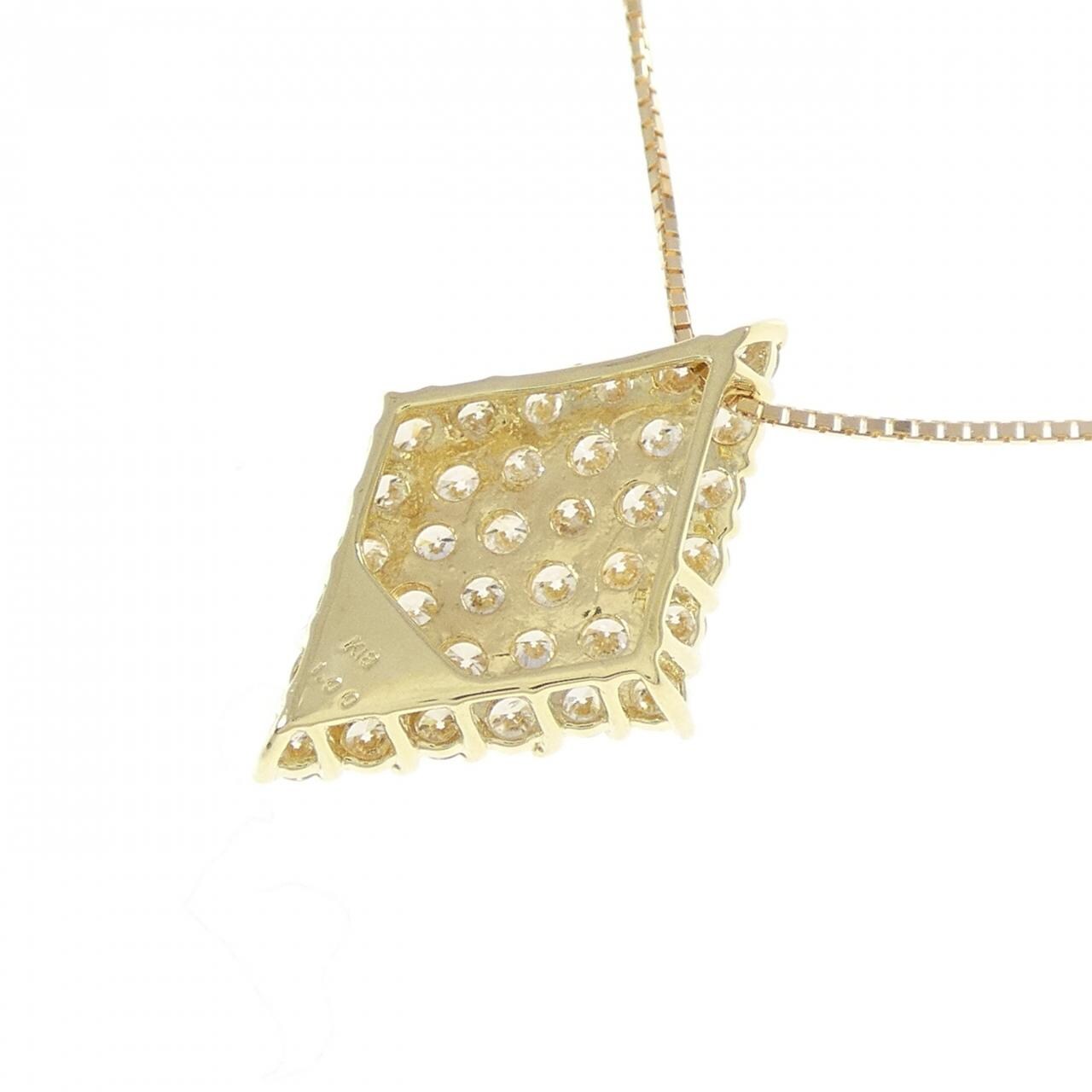 K18YG ダイヤモンド ネックレス 1.00CT