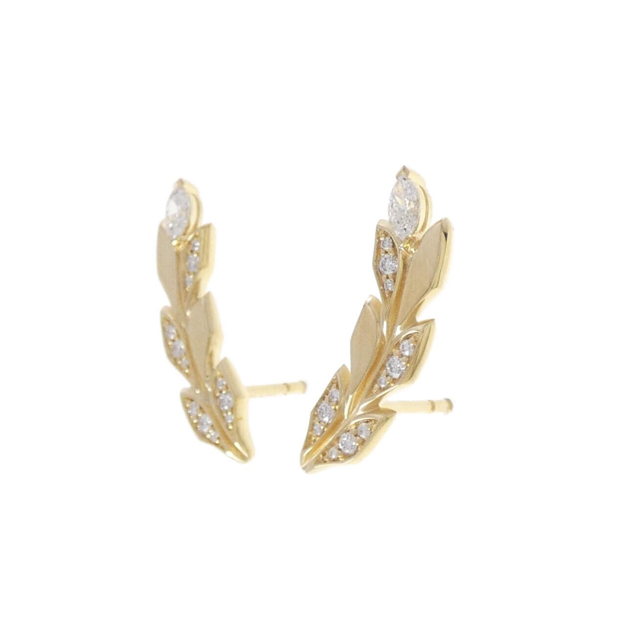 ティファニー ヴァイン クライマー ピアス 0.33CT