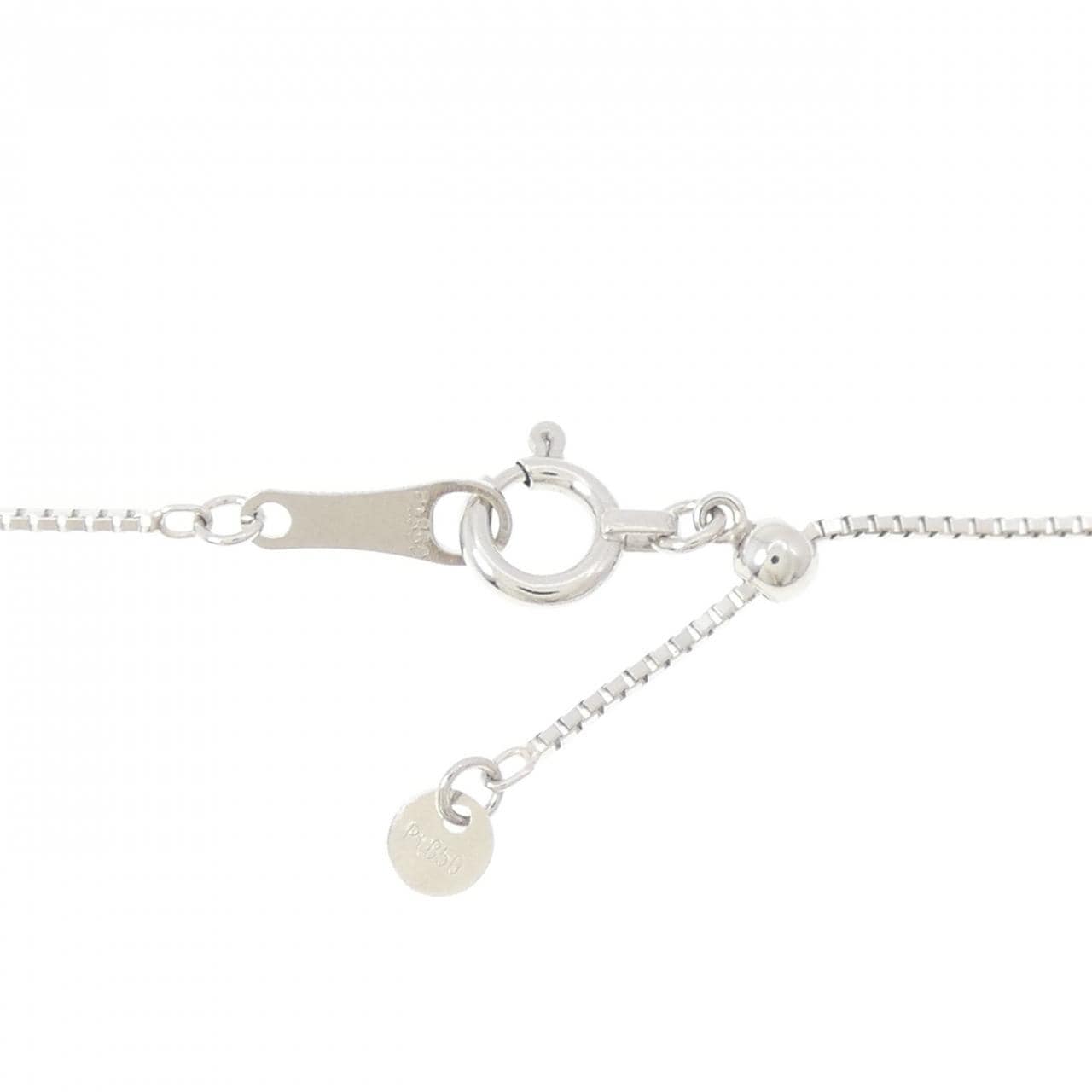 PT900/PT850 ルビー ネックレス 1.04CT