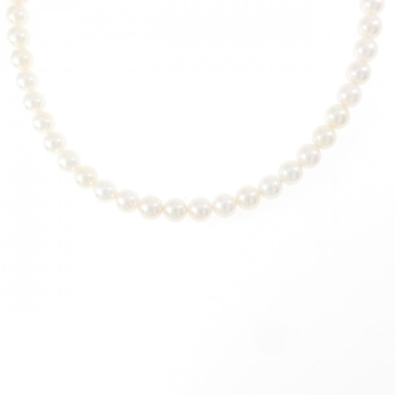 シルバークラスプ アコヤパール ネックレス 6-6.5mm