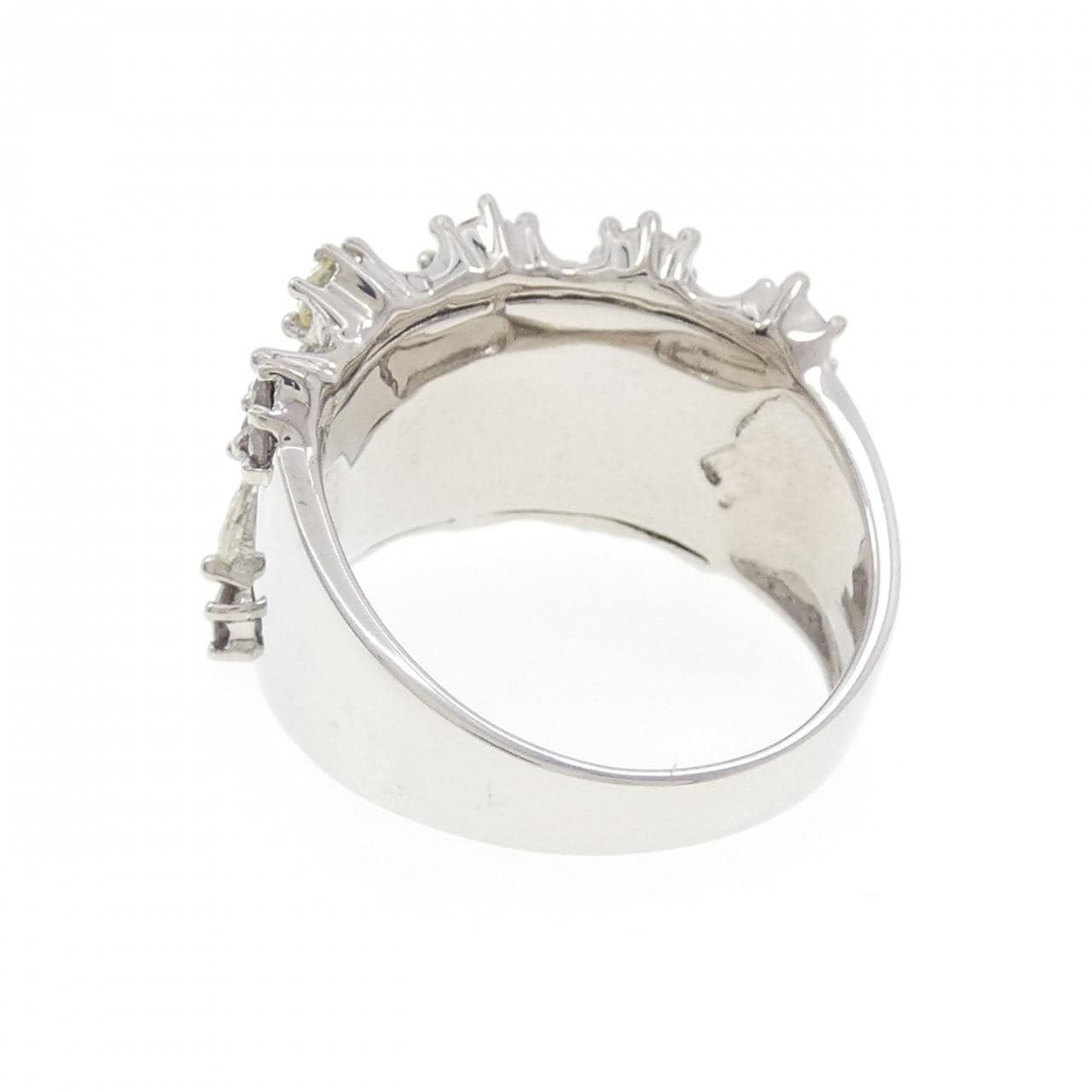 K18WG ダイヤモンド リング 1.00CT