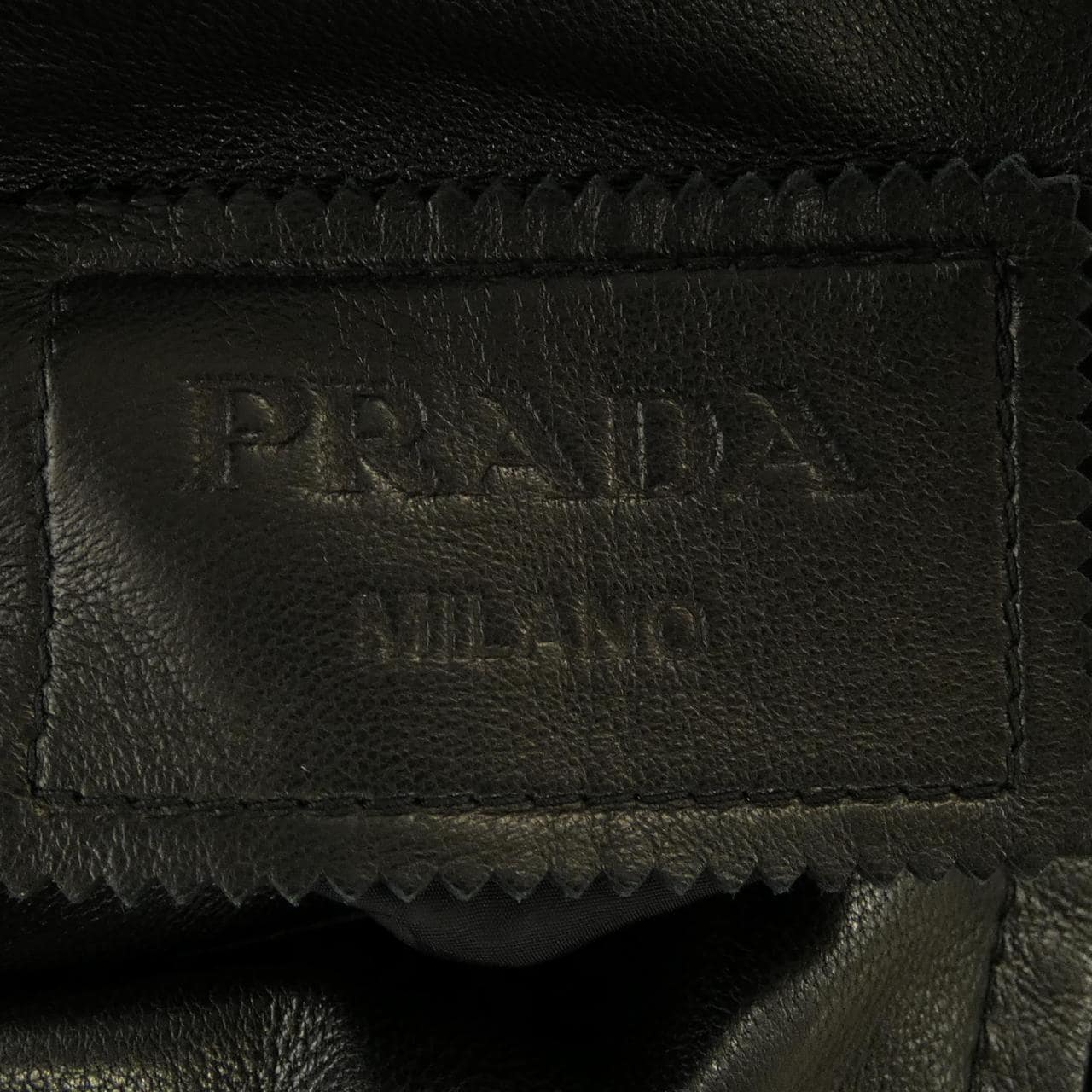 プラダ PRADA UPW206 038 レザージャケット