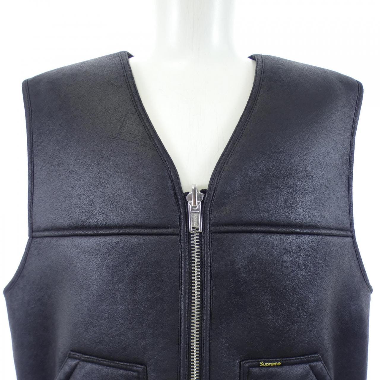 シュプリーム SUPREME Reversible Faux Shearling ベスト