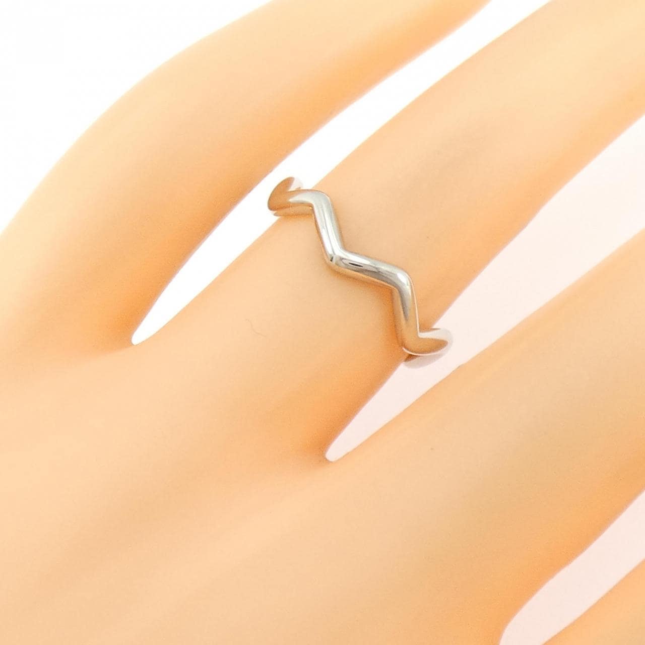 ティファニー ジグザグ リング