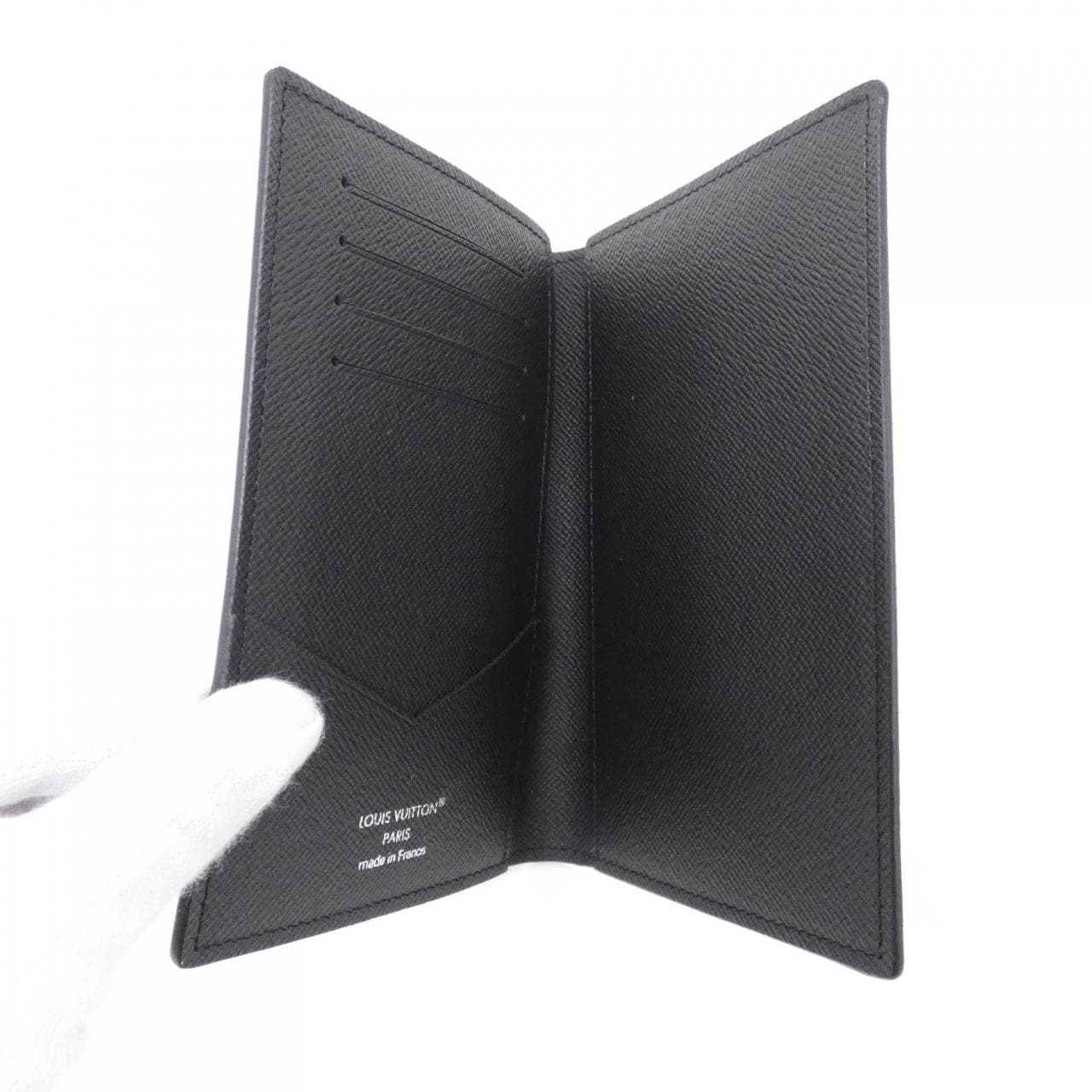 ルイヴィトン モン モノグラム エクリプス パスポートカバー クーヴェルテュール パスポール P01956 パスポートカバー