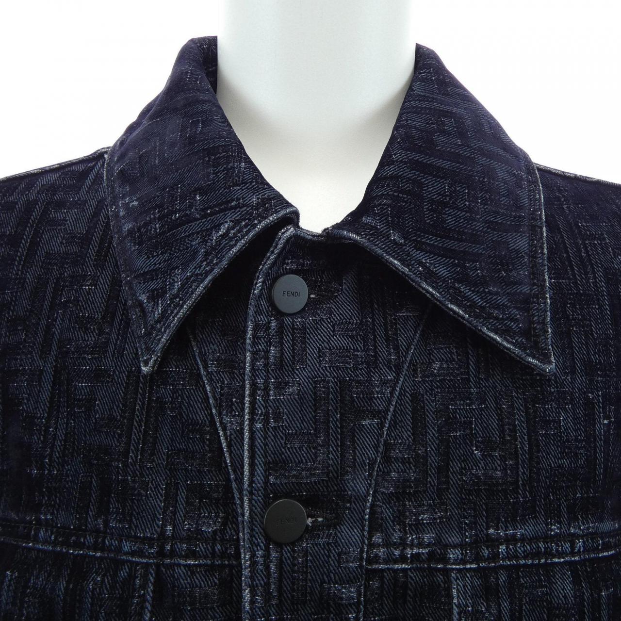 フェンディ FENDI FFモチーフ FW0428 APSW デニムジャケット