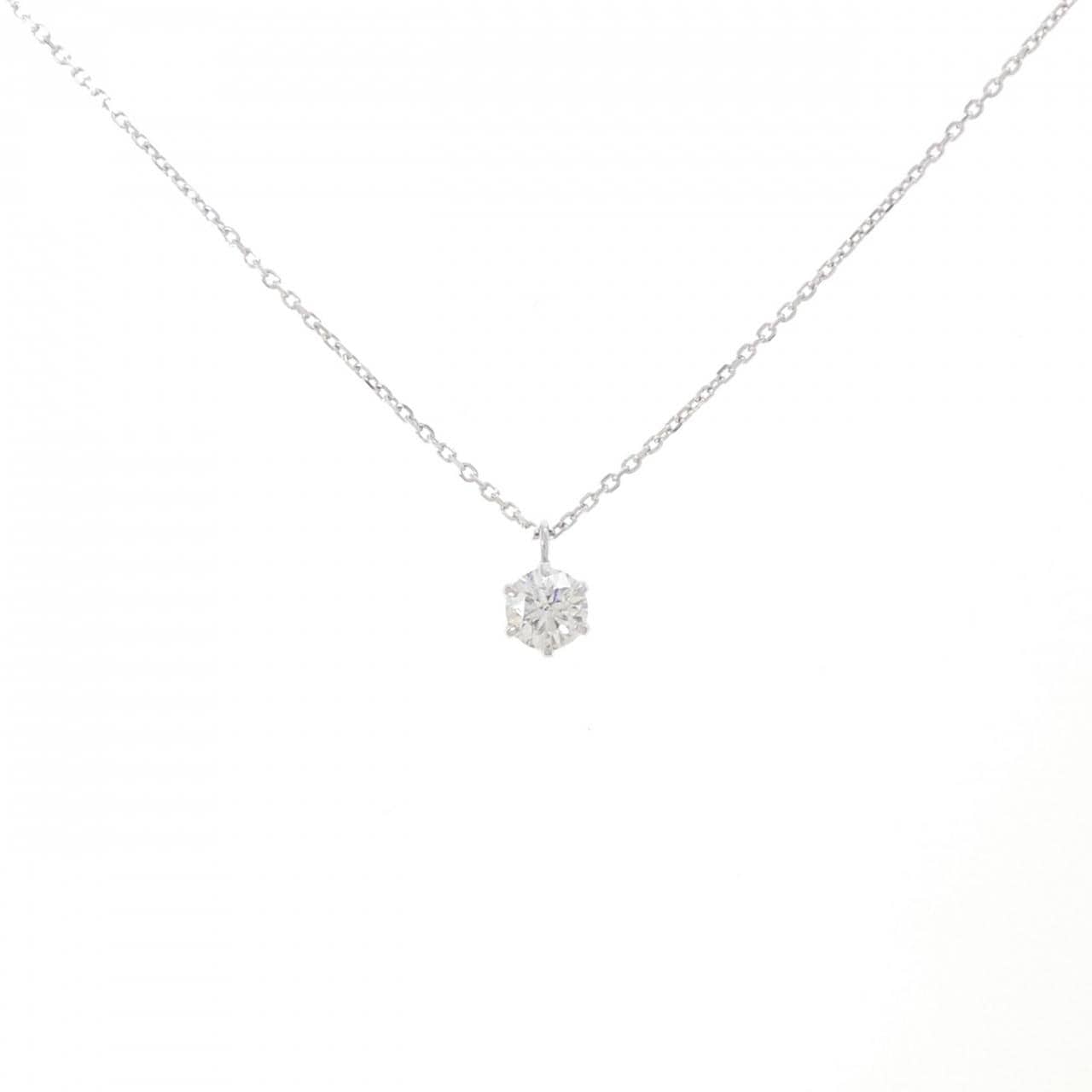 PT900/PT850 ダイヤモンド ネックレス 0.253CT G SI2 VG