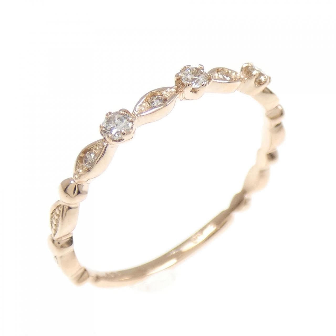 クミキョク ダイヤモンド リング 0.07CT