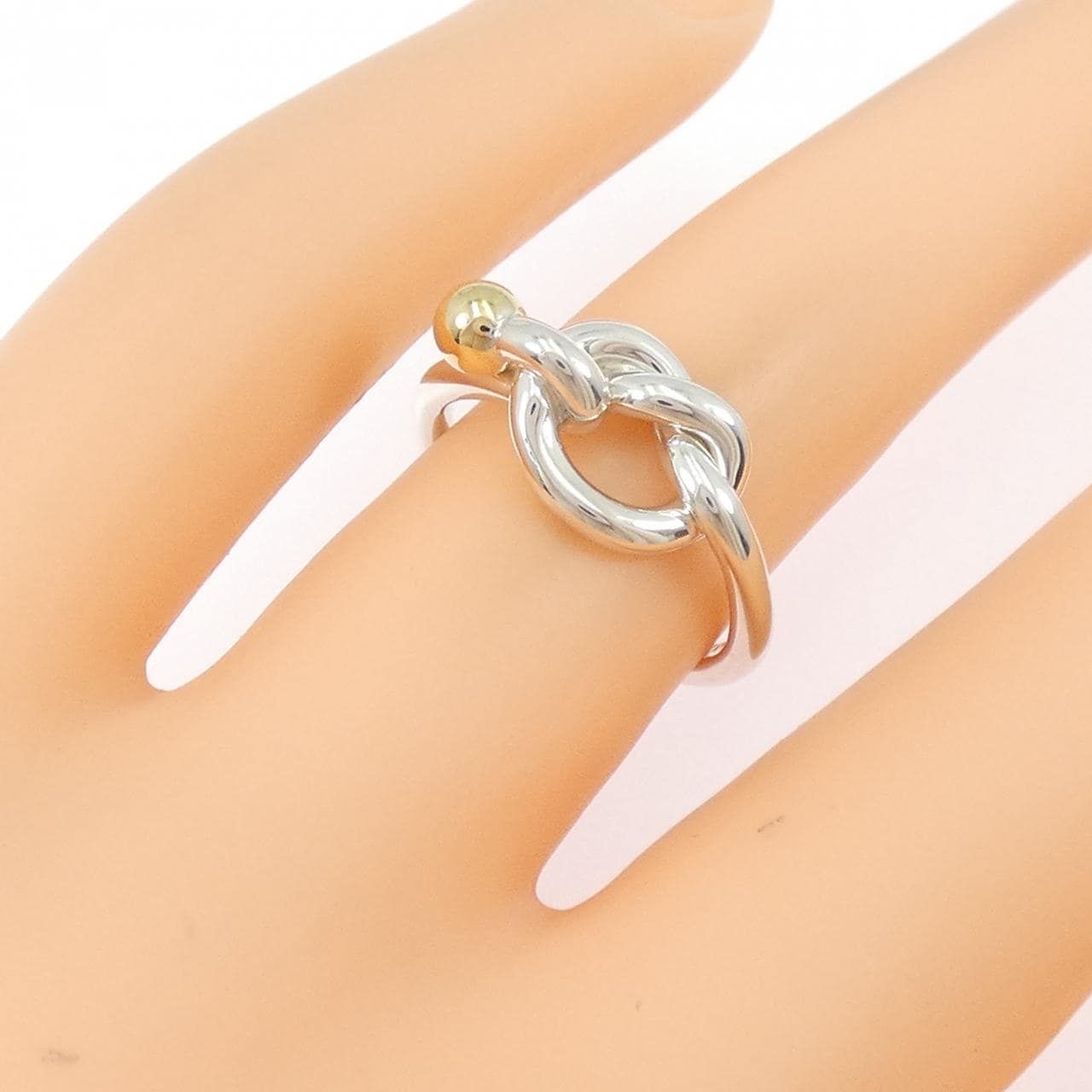 【ヴィンテージ】ティファニー ラブノット リング