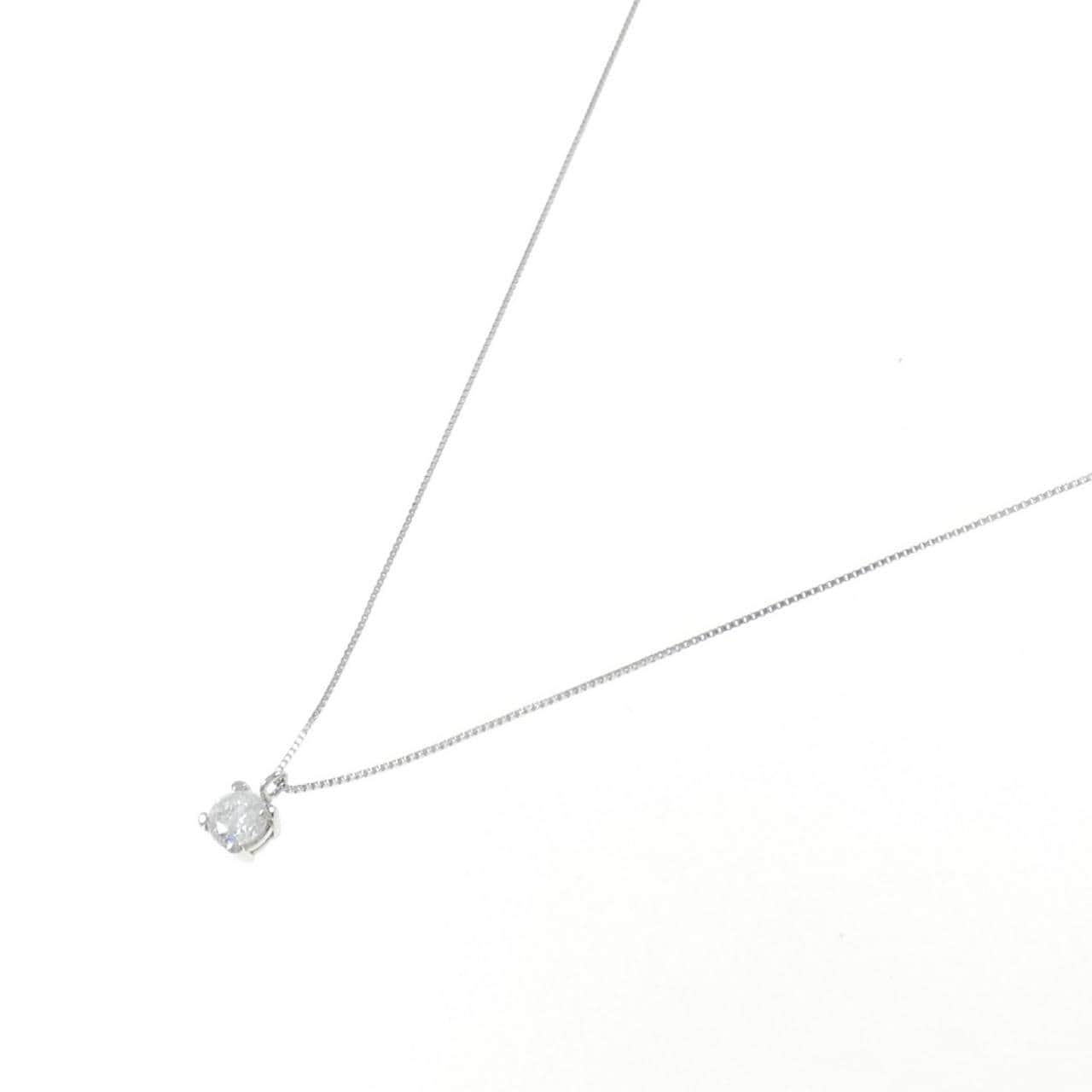 PT900/PT850 Solitaire Diamond Necklace 0.30CT