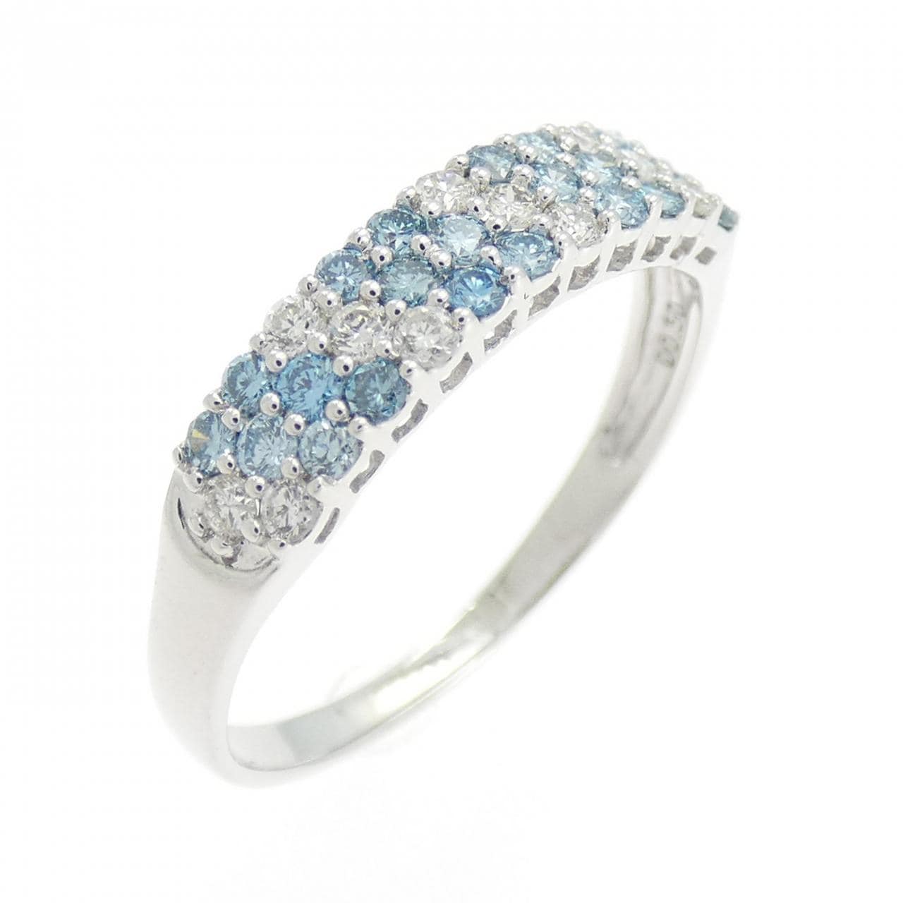 K18WG ダイヤモンド リング 0.50CT